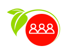 Diverse employees icon.
